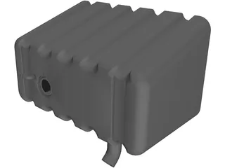 Fuel Tank 3D Model preview
