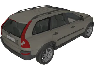 Volvo XC90 3D Model preview