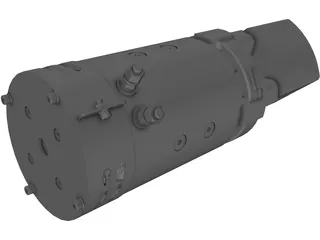 Electro Pump 3000w 3D Model preview