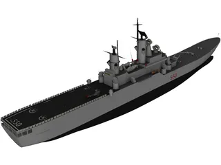 Venetto Ship 3D Model preview