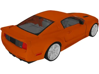 Ford Mustang Saleen S281 (2010) 3D Model preview