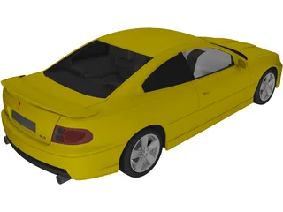 Pontiac GTO 3D Model preview