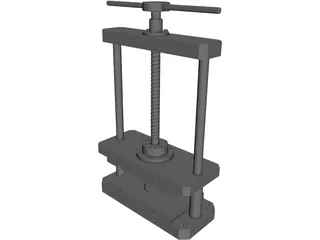 Handpress 3D Model preview
