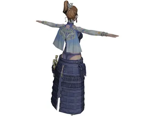 Woman 3D Model preview
