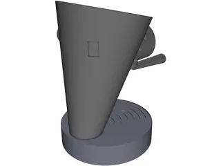 Cafeteira Bugatti 3D Model preview