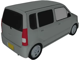 Suzuki Wagon R 3D Model preview
