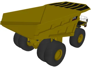 Caterpillar 797B 3D Model preview