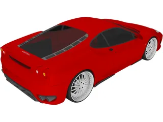 Ferrari F430 (2006) 3D Model preview