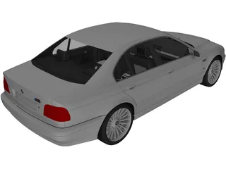 BMW M5 (2002) 3D Model preview