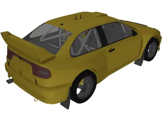 Seat Cordoba WRC 3D Model preview
