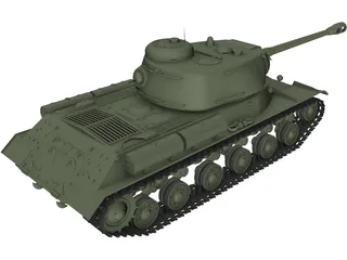 IS-2 3D Model preview