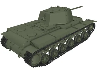 KV-1 3D Model preview