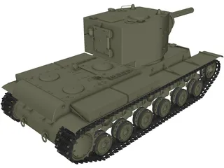 KV-2 3D Model preview