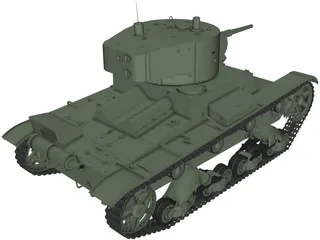 T26 3D Model preview