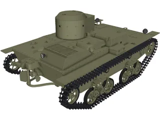 T38 3D Model preview