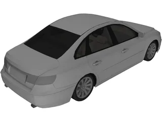 Hyundai Azera 3D Model preview