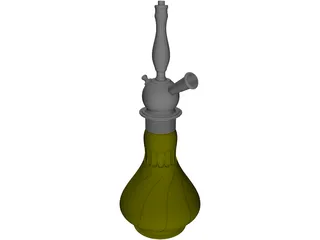 ELG Hookah 3D Model preview