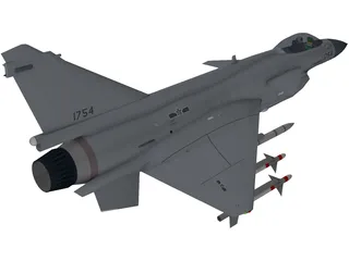 J-10C 3D Model preview