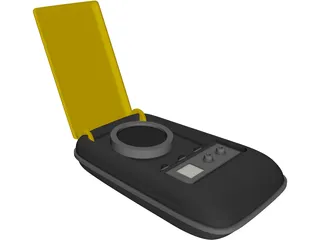 Star Trek TOS Communicator 3D Model preview