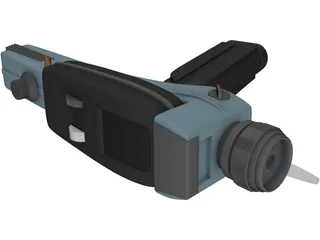 Star Trek TOS Phaser 3D Model preview