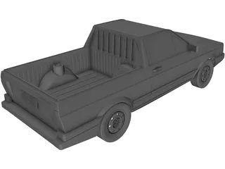 Volkswagen Saveiro 3D Model preview