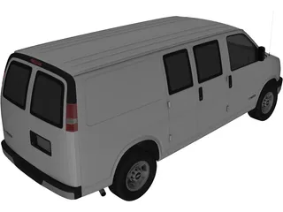 Chevrolet Express 3D Model preview