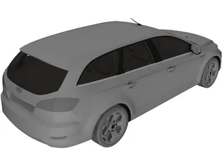 Ford Mondeo Sportbreak 3D Model preview