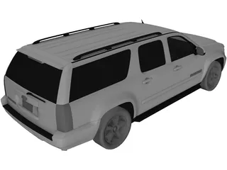 Chevrolet Suburban 3D Model preview
