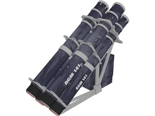 Agm141 Harpoon 3D Model preview