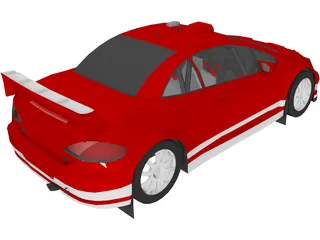 Peugeot 307 WRC (2005) 3D Model preview