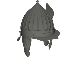 Otoman Helmet 3D Model preview