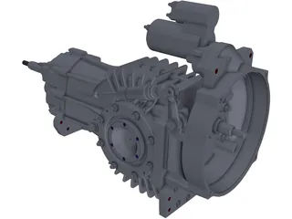 Mendeola 2D Transmission 3D Model preview