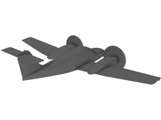 Piper PA-44-180 3D Model preview