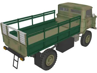 GAZ-66 3D Model preview