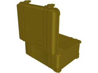 Pelican Case Model 1610 3D Model preview