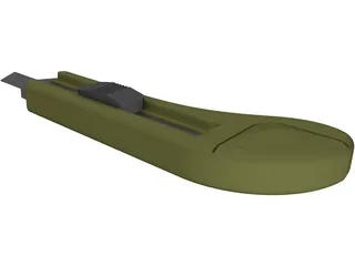 Cutting Knife 3D Model preview