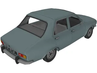 Renault 12 3D Model preview