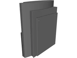 Sony Playstation 3 3D Model preview