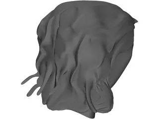 Head Messi 3D Model preview