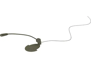 Microphone Creative 3D Model preview