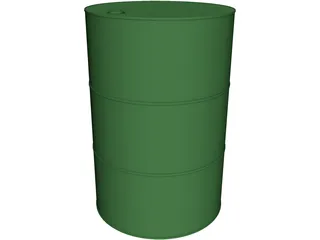 Barrel 3D Model preview