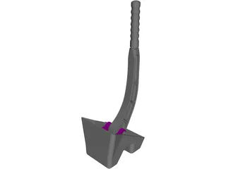 Rally Hand Brake System for AP Pumps 3D Model preview
