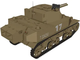 M5 A1 3D Model preview