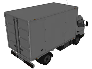 Mitsubishi Fuso 3D Model preview
