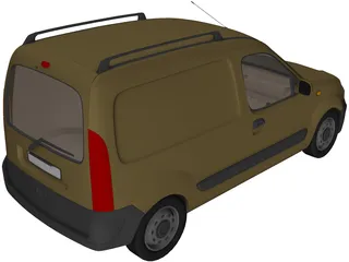 Renault Kangoo II 3D Model preview