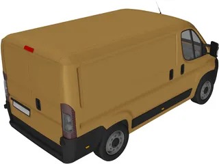 Citroen Jumper (2008) 3D Model preview