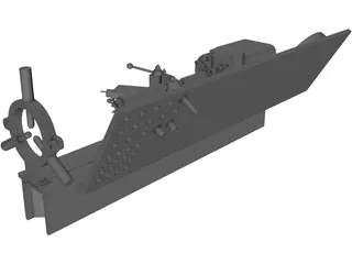 Convention Lathe 3D Model preview