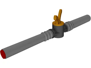 Subsoiler 3D Model preview