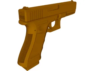 Glock 22 3D Model preview