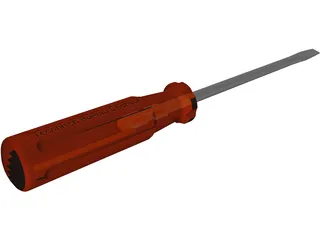 Screwdriver 3D Model preview